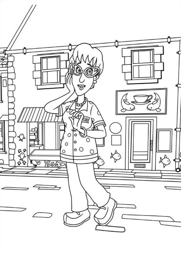 Kids-n-fun.com | 38 coloring pages of Fireman Sam